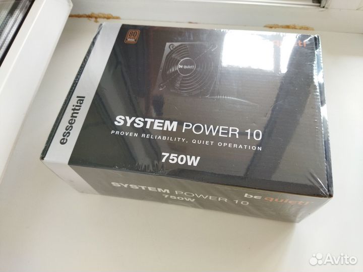 Блок питания be quiet system power 10 750W Bronze