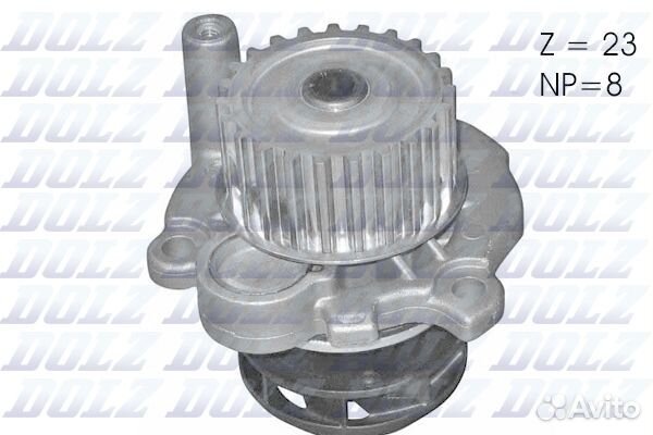 Помпа audi/VW/skoda/seat 1.8T - 2,0