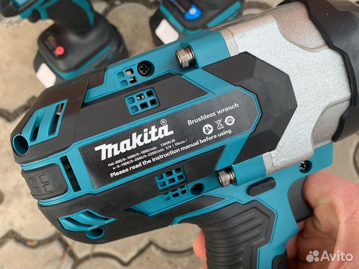 Гайковерт аккумуляторный Makita 600-1200нм