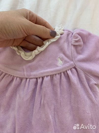 Ralph lauren комбинезон для девочки 9 месяцев