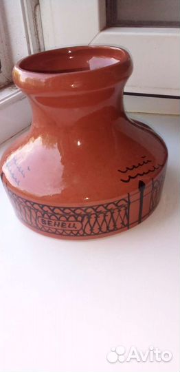 Ваза глиняная