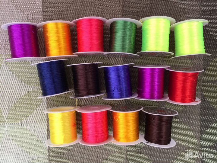 Спандекс резинка для браслета и тросик ювелирный