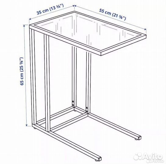 Столик IKEA Новый