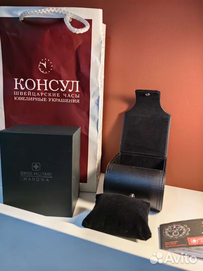 Коробка от часов hanowa Swiss Millitary