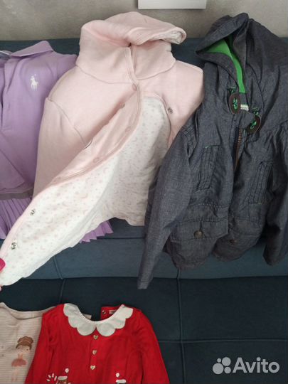 Вещи пакетом для девочки 80-92