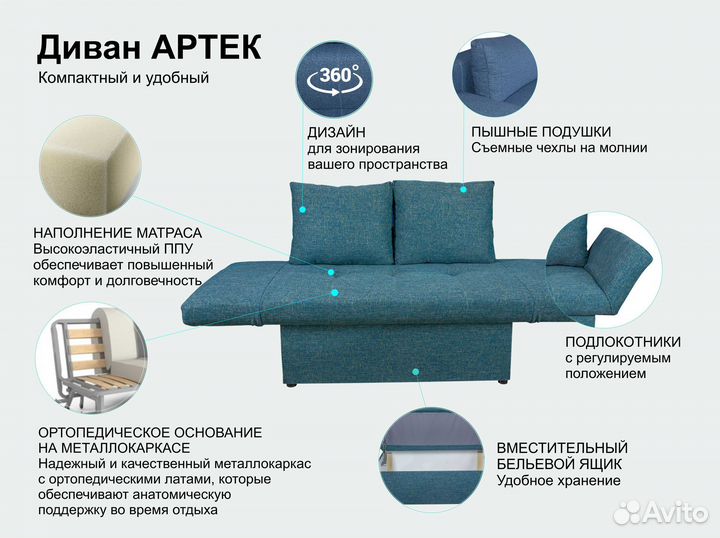 Детский диван