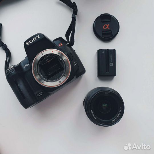 Зеркальный фотоаппарат sony alpha dslr-500