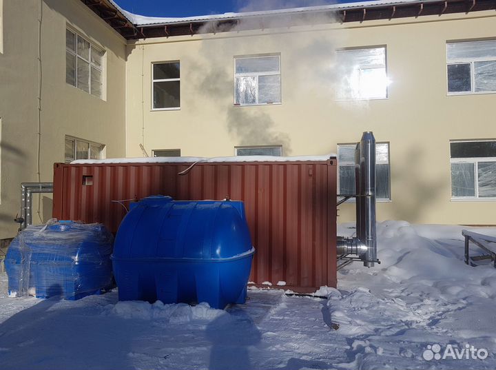 Аренда котельной 400 кВт для строительных нужд