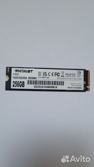 SSD Patriot Memory P300 256Gb