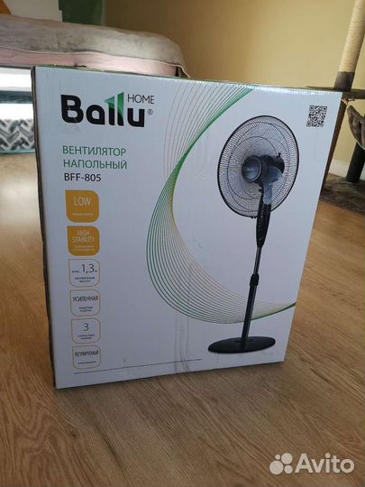 Вентилятор напольный ballu bff-805