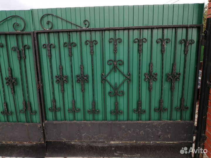 Кованные ворота бу