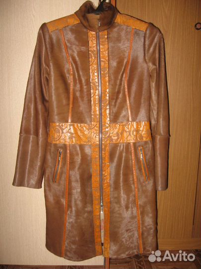 Пальто из меха пони