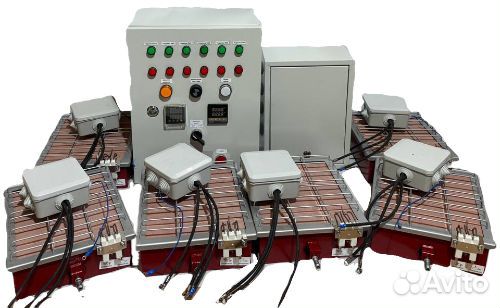 Блок управления для печи полимеризации