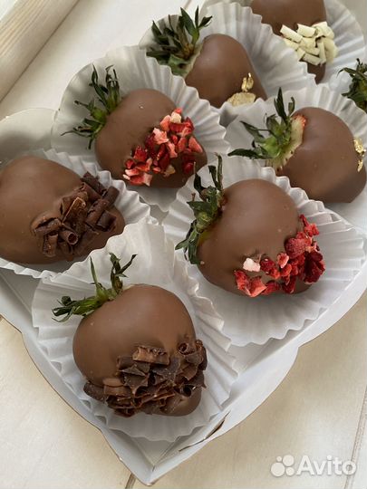 Клубника в бельгийском шоколаде