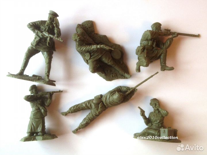 Солдатики Plastic Platoon 1/32,ркка, немцы