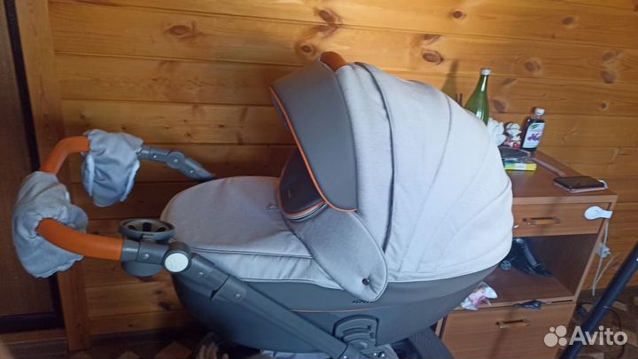 Коляска adamex 3 в 1 бу