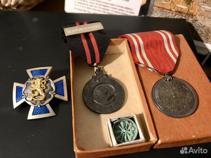 Награды Финляндии и Японии