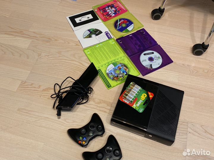 Игровая приставка xbox 360 с играми