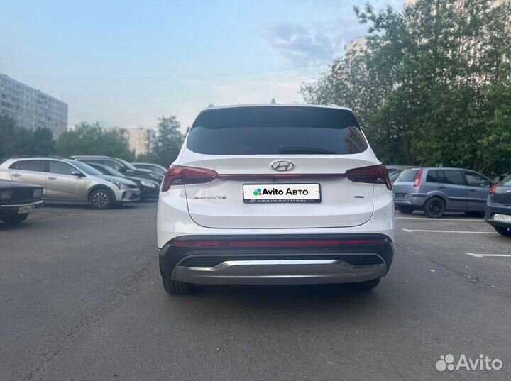 Hyundai Santa Fe 2.5 AT, 2021, 45 000 км