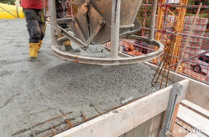 Бетон для забора