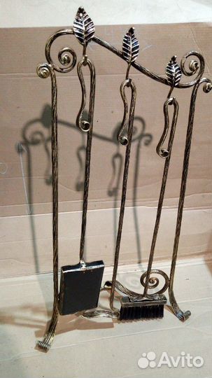 Каминный набор кованый