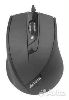 Мышь A4Tech N-600X-1 USB проводная оптическая черн