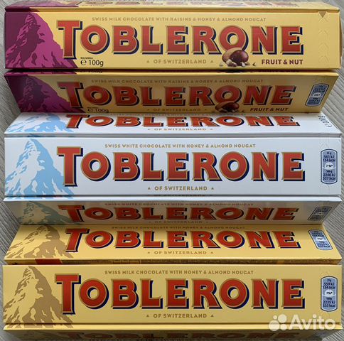 Шоколадный батончик Тоблероне