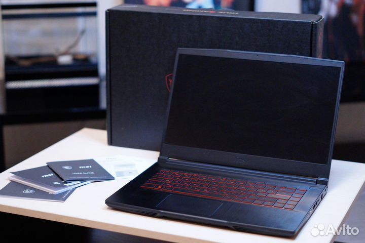 Игровой ноутбук MSI RTX 3050TI