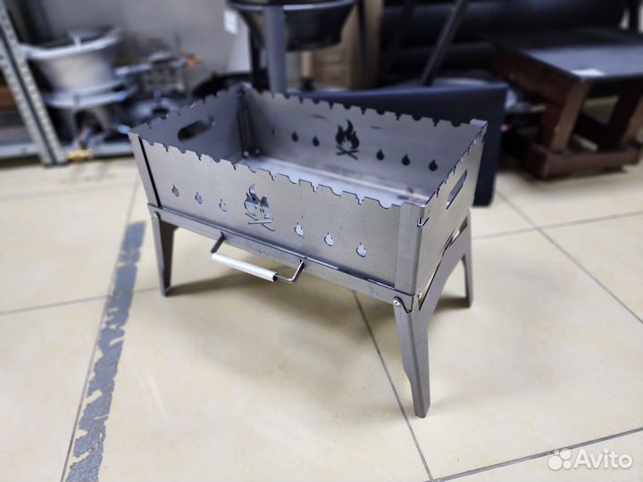 Мангал складной Средний с сумкой