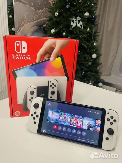 Новые, прошитые Nintendo Switch oled