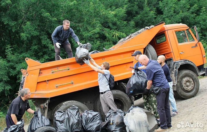 Вывоз мусора (любого). Частник в Саратове