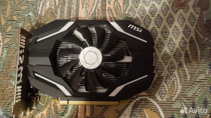 Видеокарта 4gb geforce gtx 1050 ti msi 4g oc