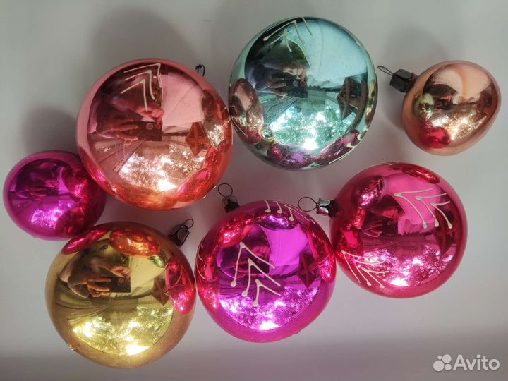 Елочные игрушки СССР