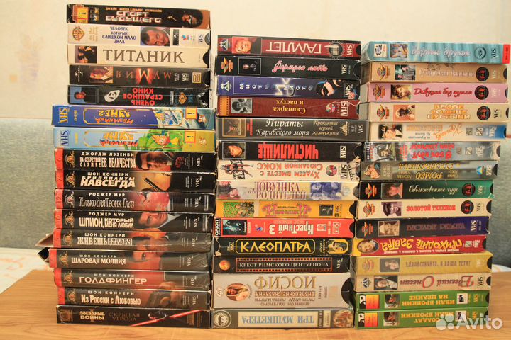 Видеокассеты vhs