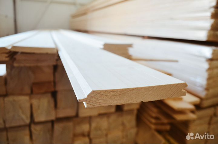 Имитация бруса 16 * 145 сорт AB ель/сосна