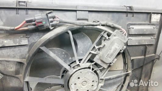 Вентилятор радиатора volkswagen touareg 7L (PEA18K