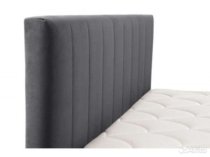 Кровать Адель 160 Velvet Grey