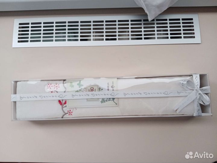 Полотенце Турция подарочное с вышивкой 80*40