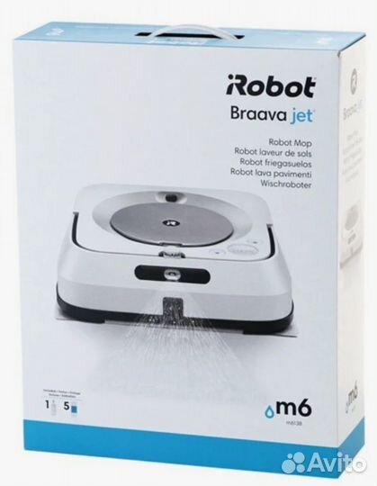 Робот полотер iRobot Braava Jet m6