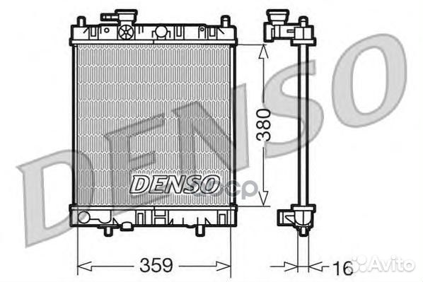 Радиатор nissan micra 92- DRM46001 Denso