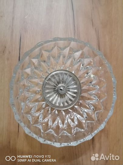 Хрустальная конфетница СССР