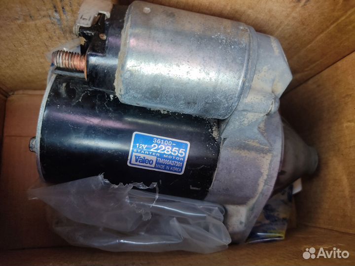 Стартер hyundai getz