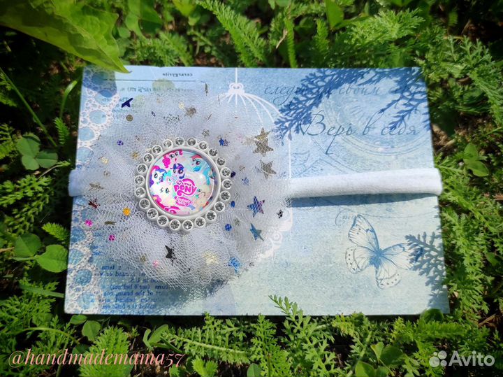 Повязка для девочки ручной работы