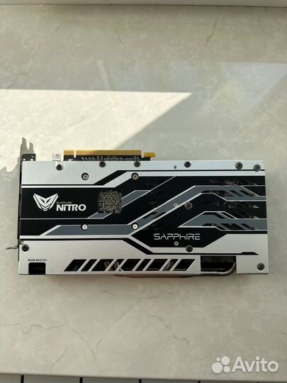 Видеокарта rx580 8gb sapphire nitro