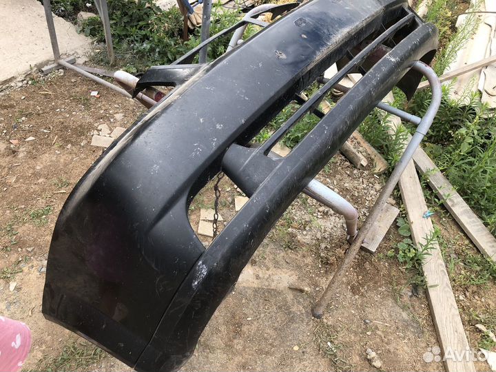 Бампер передний lacetti седан