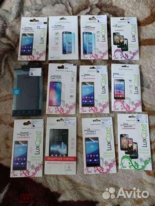 Защитные плёнки и стёкла для смартфонов, чехлы