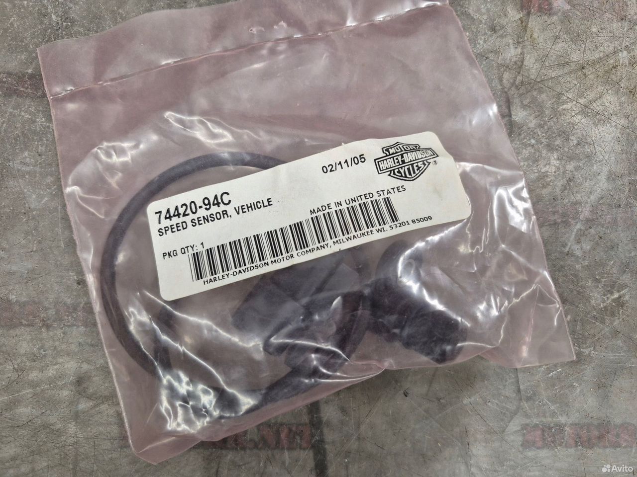Harley-Davidson Dyna 95-05 датчик скорости