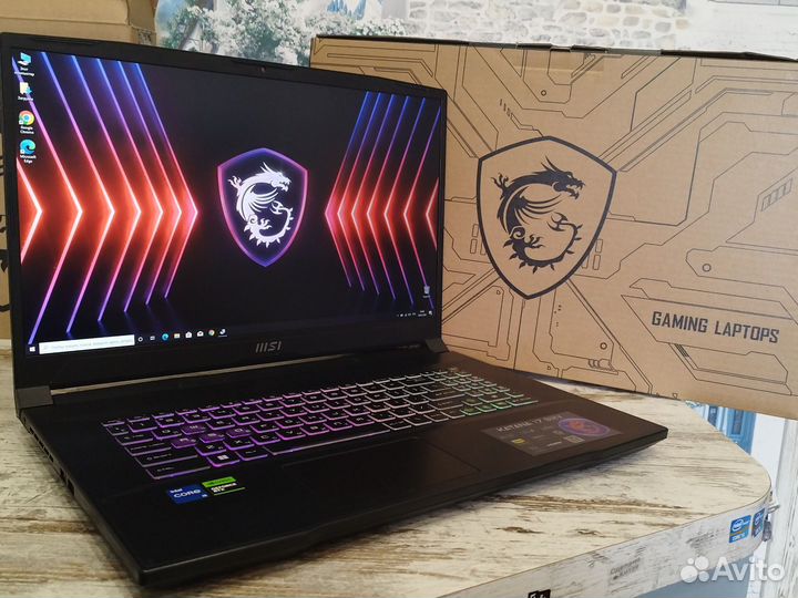 MSI (17'3-144Hz/i5-12450H/RTX4060-6GB/16GB)