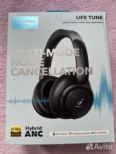 Беспроводные наушники soundcore life tune