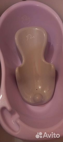 Ванночка для купания с горкой